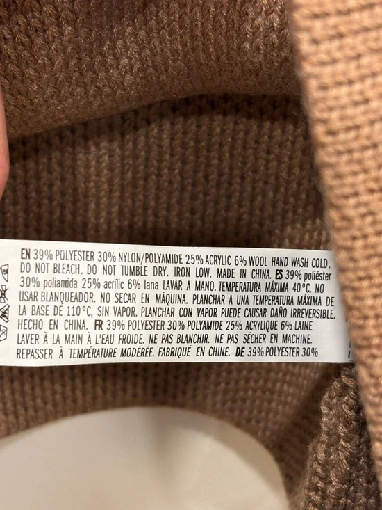 ENDLESS ROSE Wrap Sweater Cardigan in Color Mousse - Picture 9 of 9